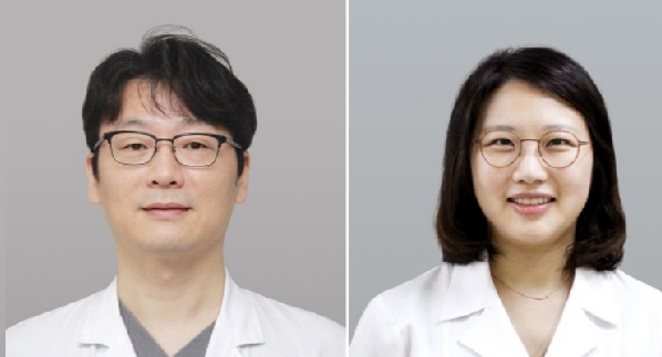 (사진출처=을지대 홍부실/노원을지대학교병원 산부인과 권용순 교수(왼쪽)와 곽재영 교수)​